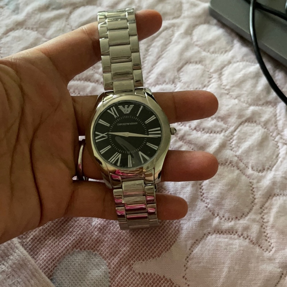 Emporio Armani watch. Brand new with plastic on
